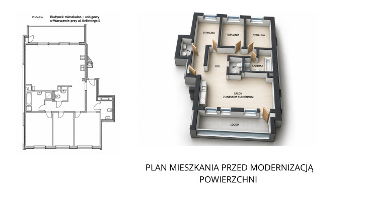 Mieszkanie Sprzedaż Warszawa Wola Józefa Bellottiego 19